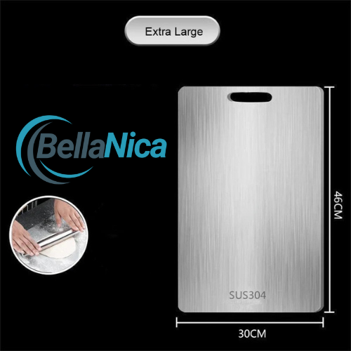 316 Stainless Steel Double-Sided Cutting Board