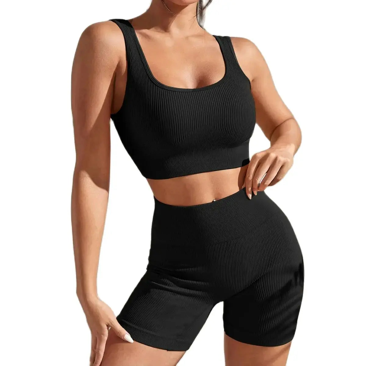 Bellanica - Seamless High-Waist Quick-Dry Set