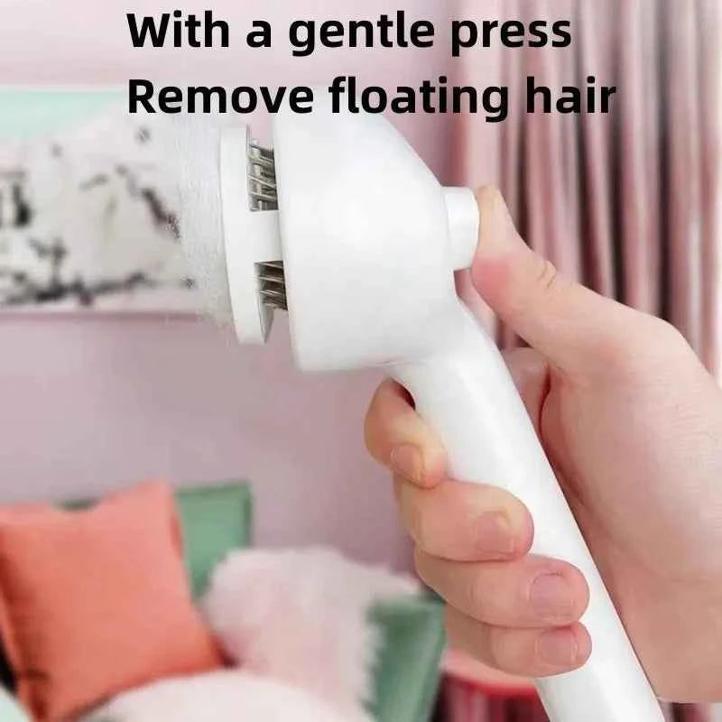 Pet Grooming Spray Brush for Cats & Dogs