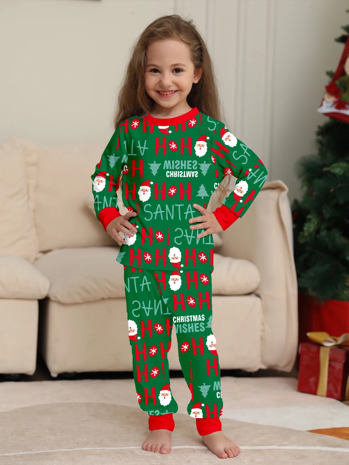 Bellanica -Cute Santa Family Pajamas