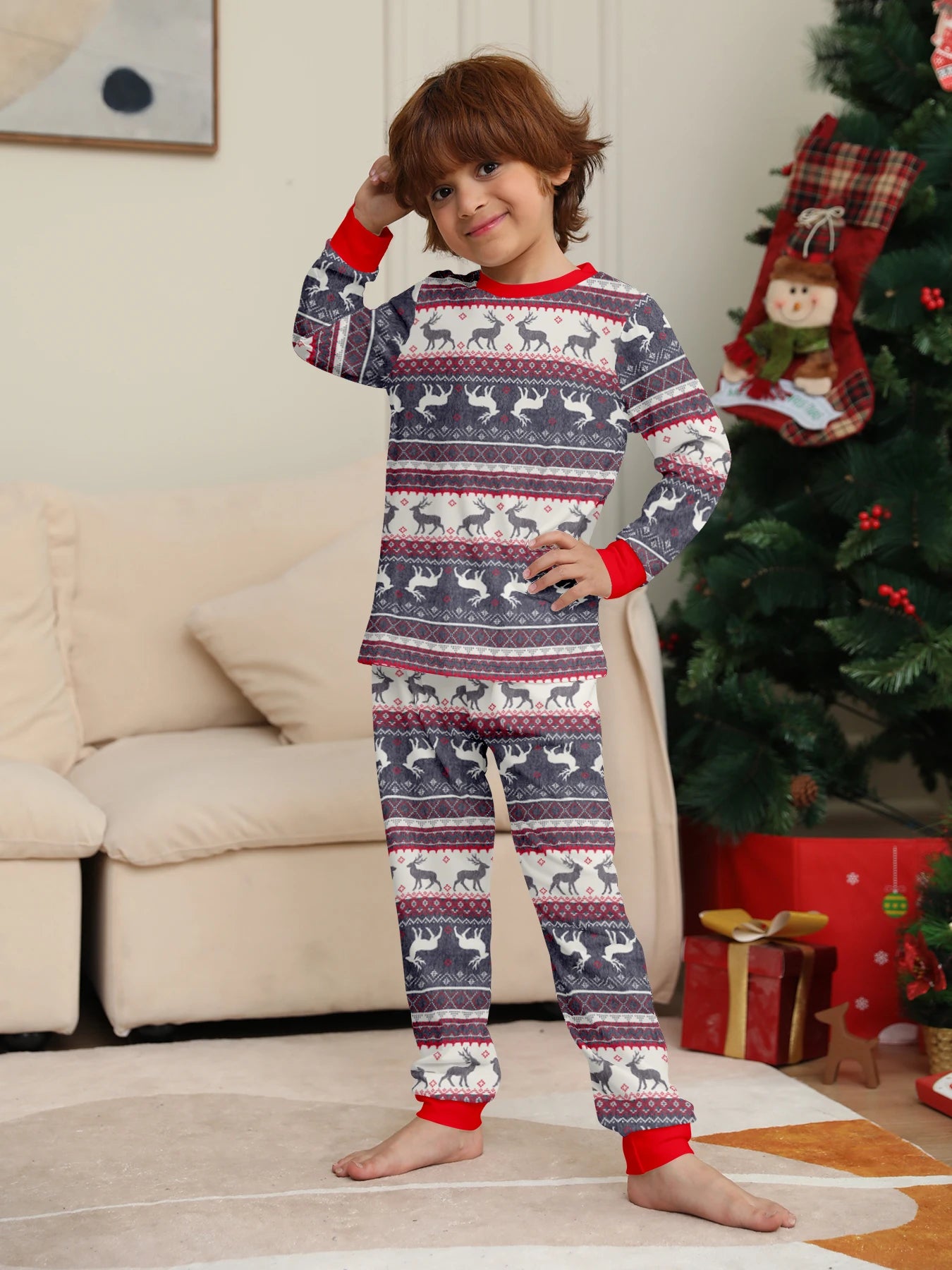 Bellanica - Christmas Reindeer Family Pajamas