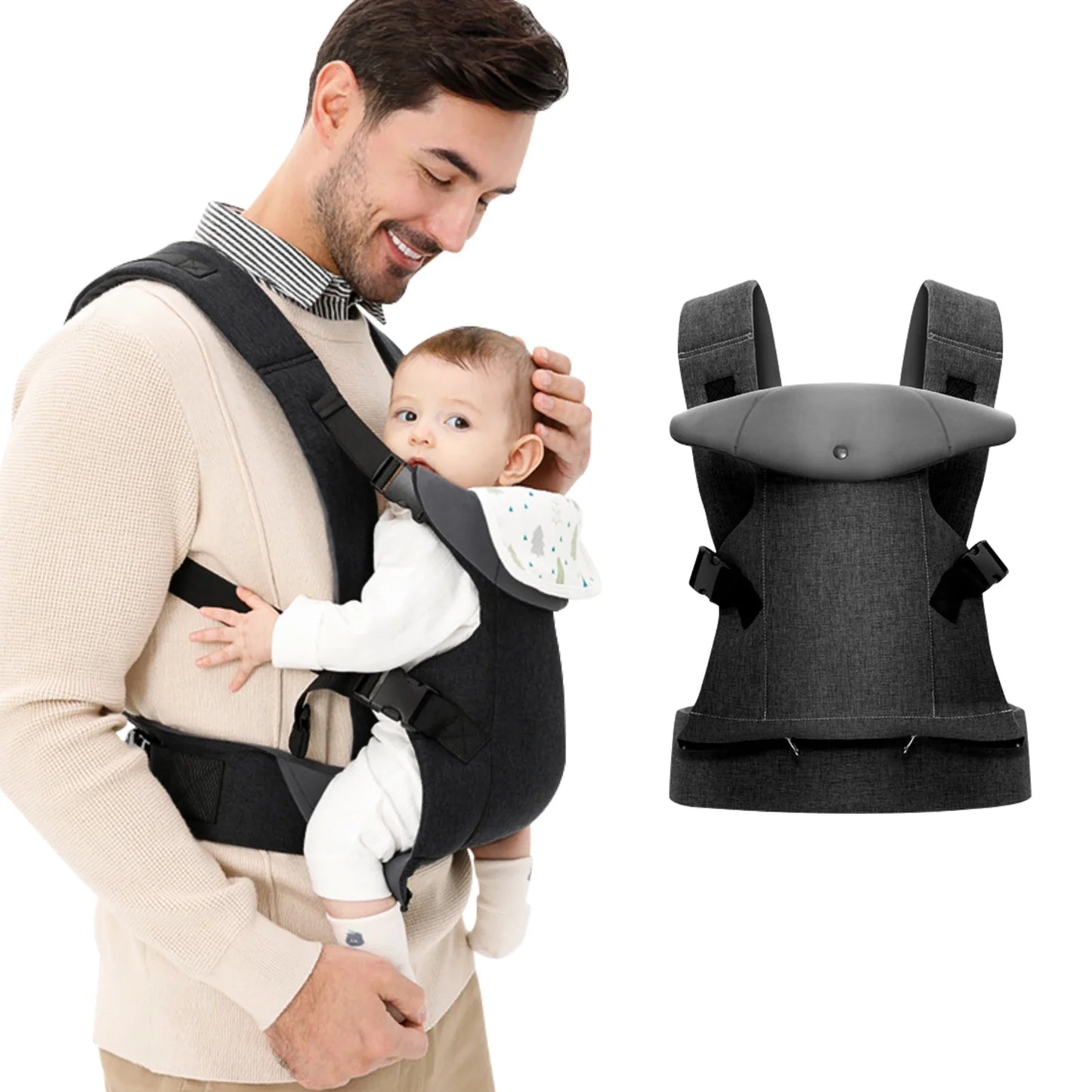 Bellanica - Foldable Baby Carrier with Hipseat