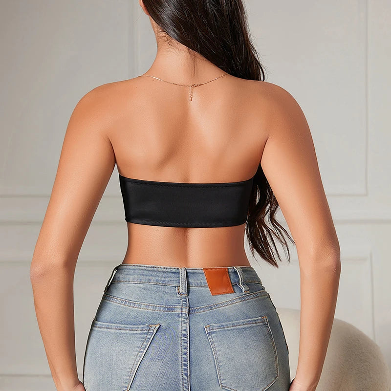 Bellanica - Slip-Proof Seamless Padded Strapless Bralette