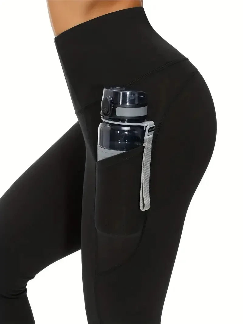 Bellanica - High-Waist Pocket Seamless Yoga Leggings