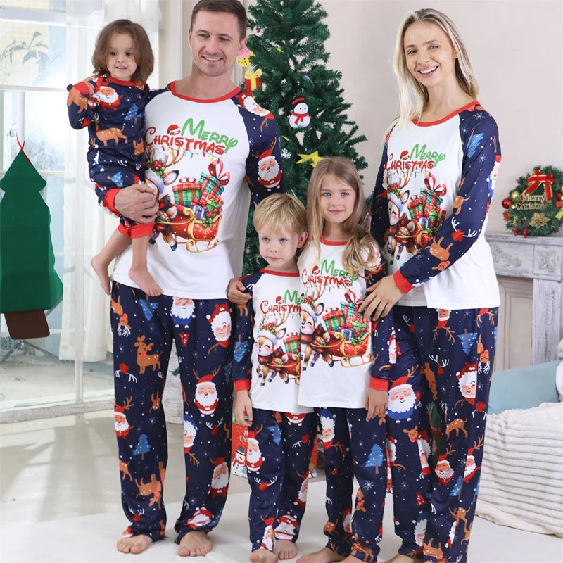 Bellanica - Cartoon Family Christmas Pajamas