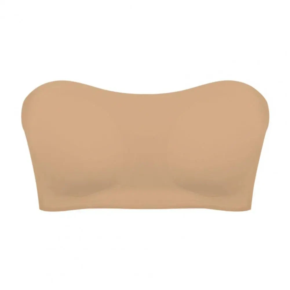Bellenica - Strapless Anti-Slip Invisible Half-Cup Bra