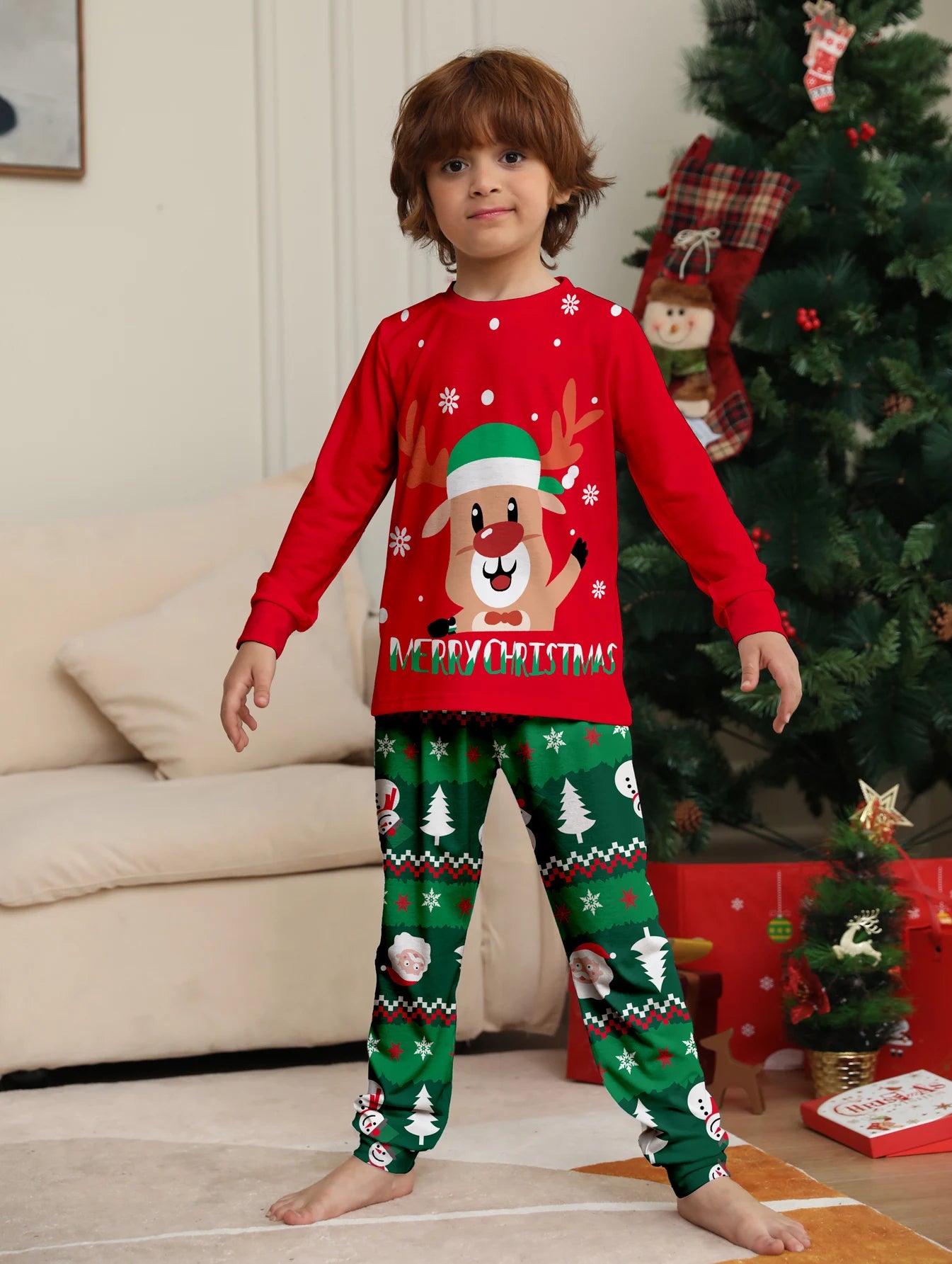 Bellanica - Couples Family Christmas Pajamas