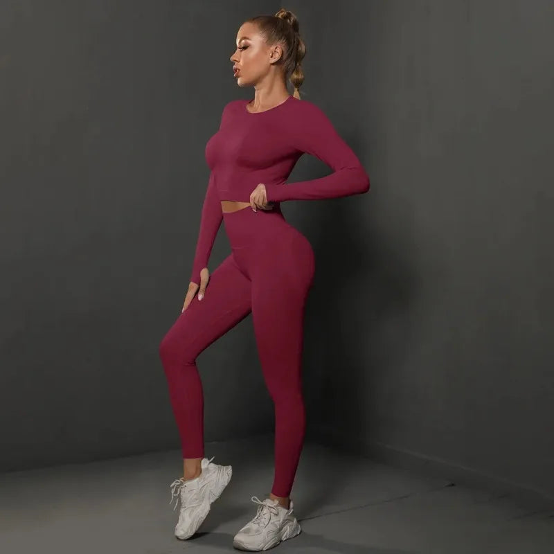 Bellanica - Seamless High-Waist Hip-Lift Set