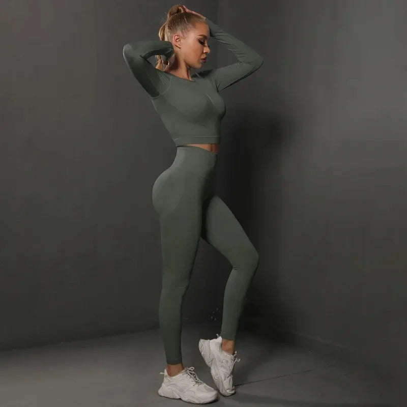 Bellanica - Seamless High-Waist Hip-Lift Set
