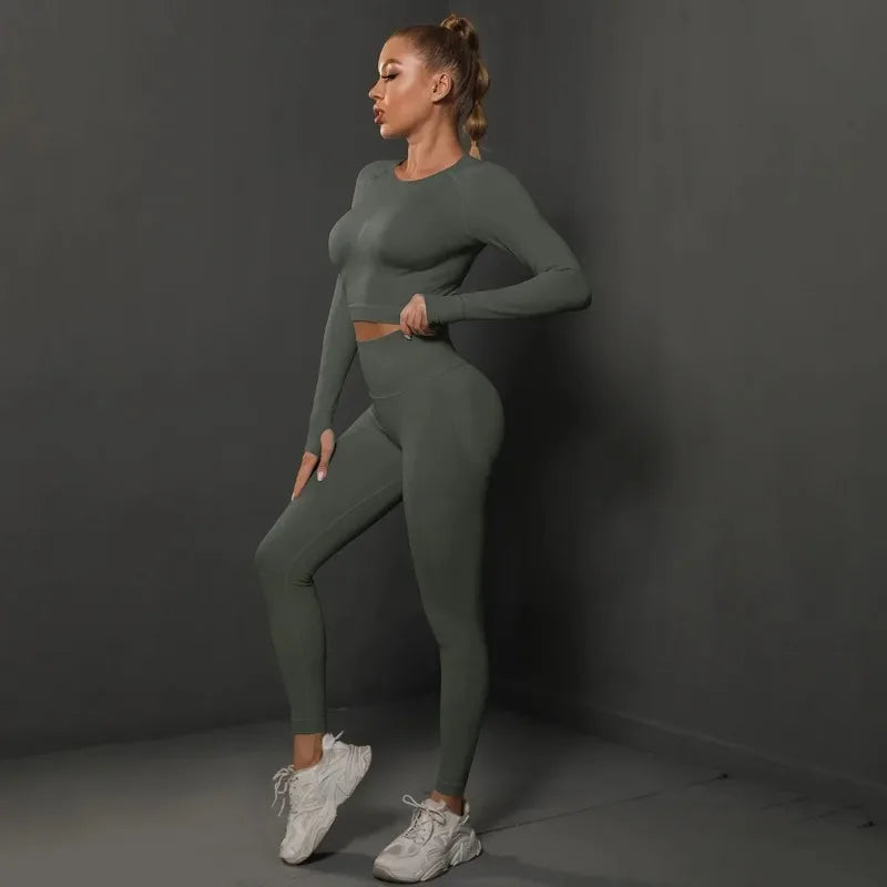 Bellanica - Seamless High-Waist Hip-Lift Set