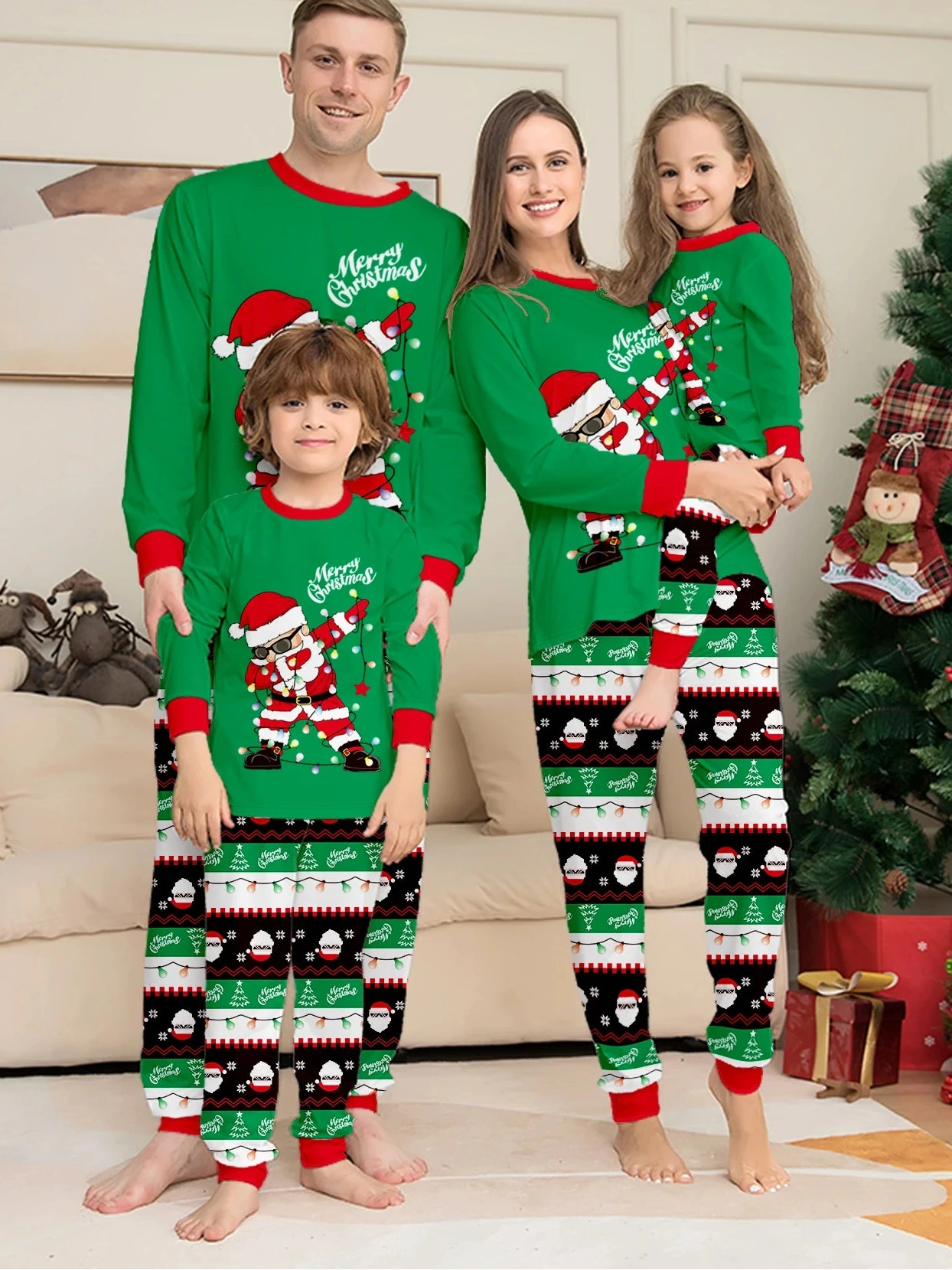 Bellanica - Christmas Family Matching Pajamas