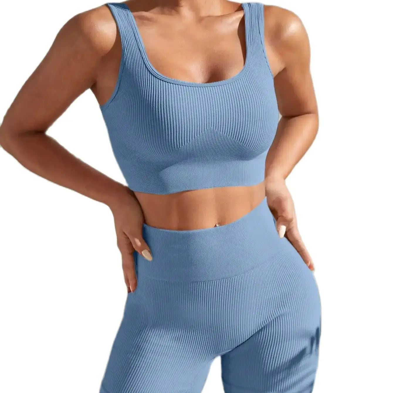 Bellanica - Seamless High-Waist Quick-Dry Set