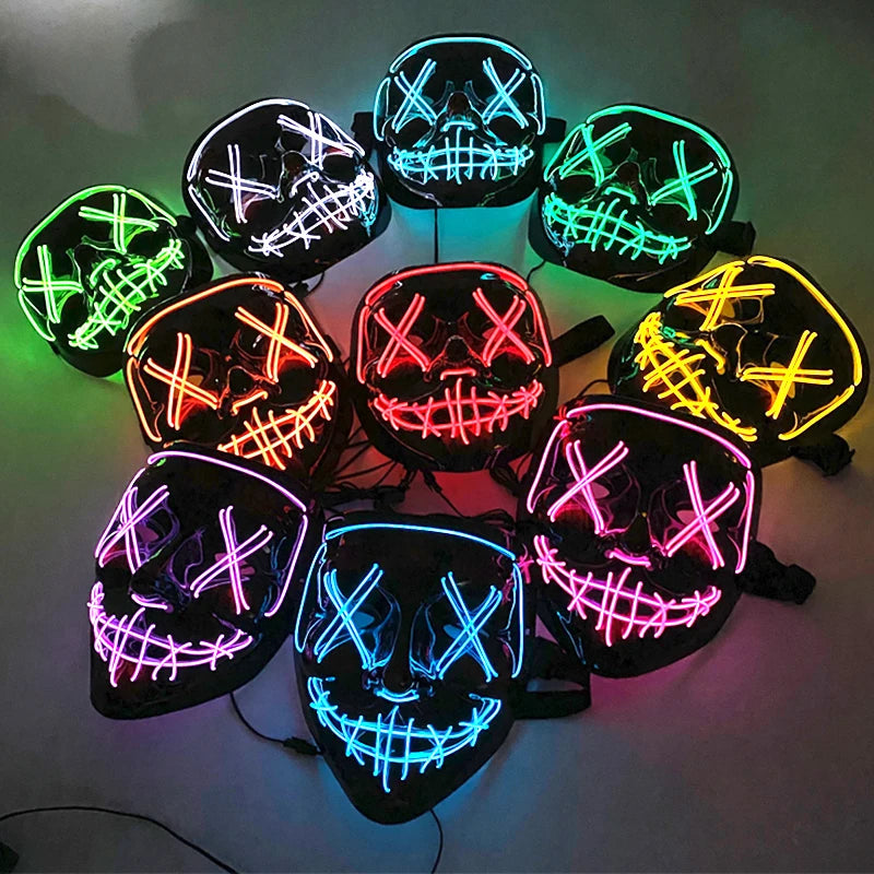 Bellanica - 2025 LED Rave Purge Mask