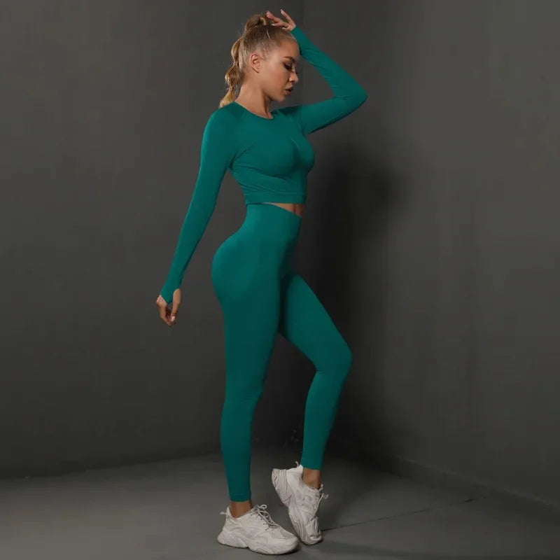 Bellanica - Seamless High-Waist Hip-Lift Set