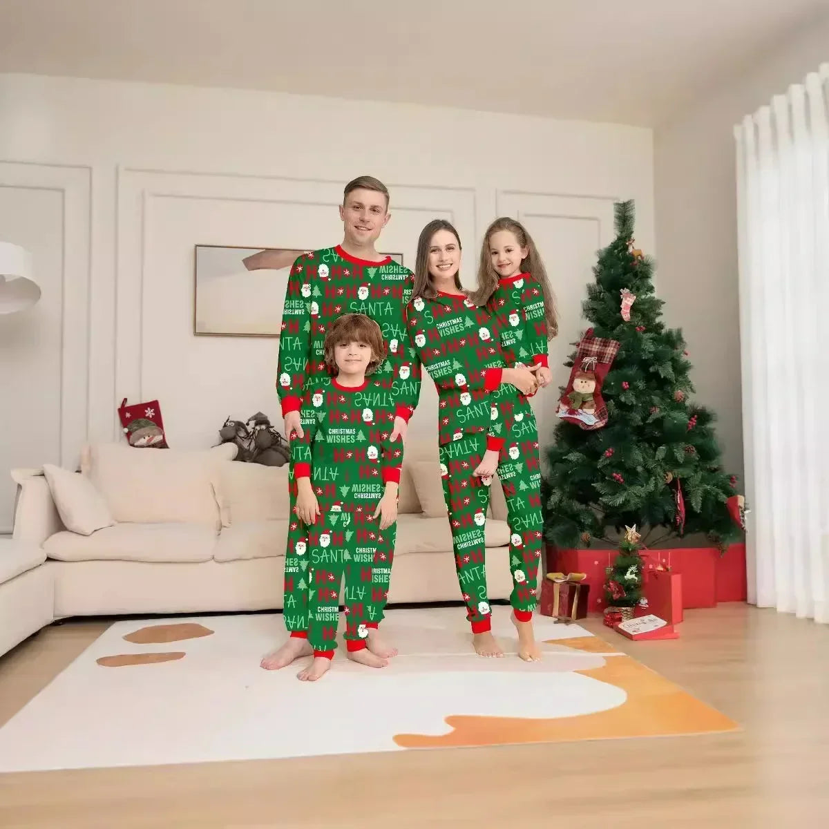 Bellanica - Elk Plaid Family Pajamas