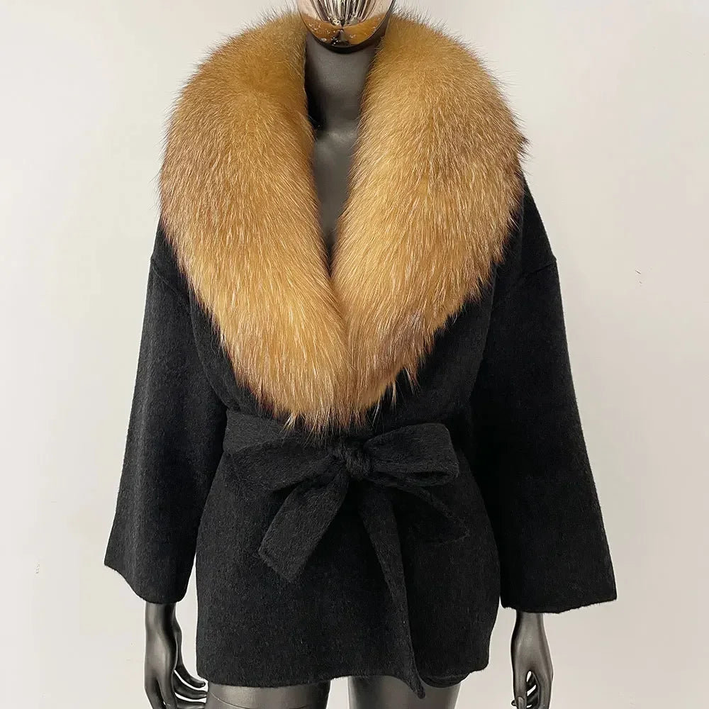 Bellanica - Women’s Raccoon Fox Coat