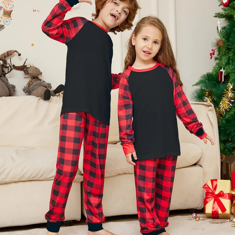 Bellanica - Plaid Christmas Family Pajamas