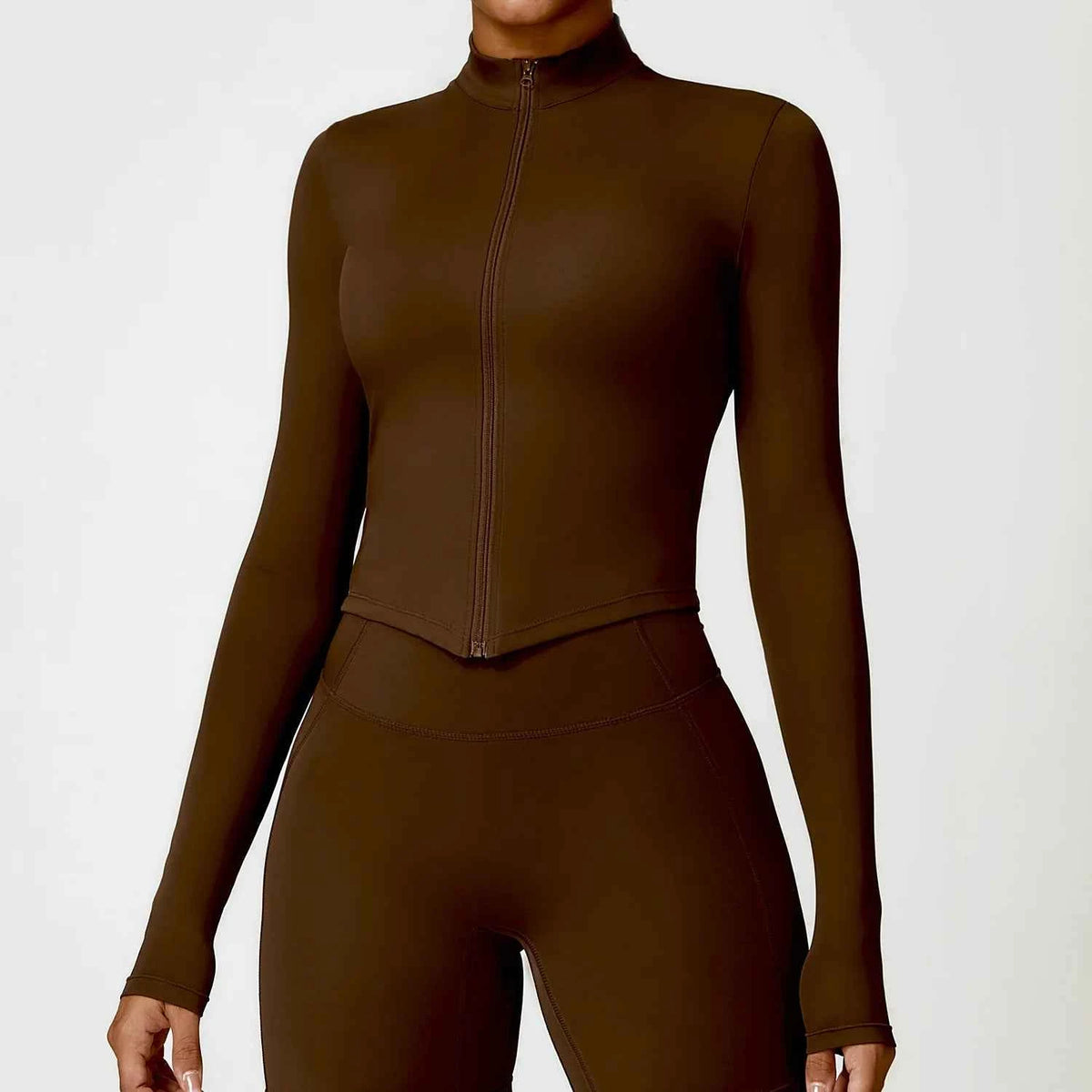 Long-Sleeve Push-Up Yoga Shirt