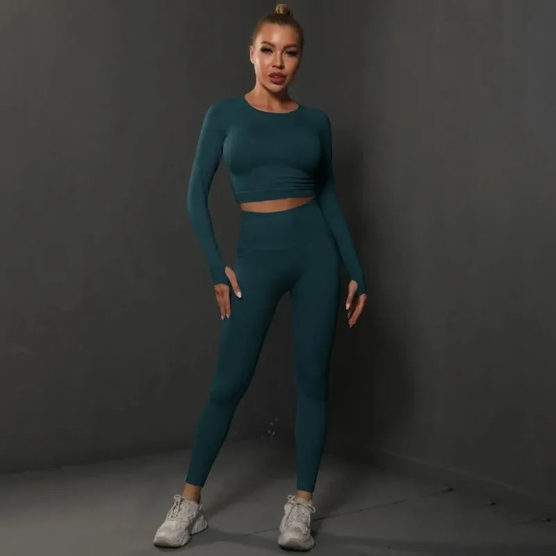 Bellanica - Seamless High-Waist Hip-Lift Set