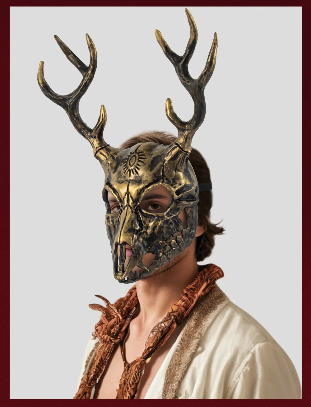 Bellanica - Antler Animal Masks for Cosplay & Halloween