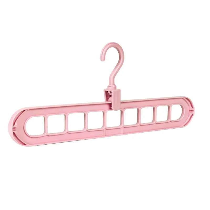 Space-Saving Multi-Port Clothes Hangers