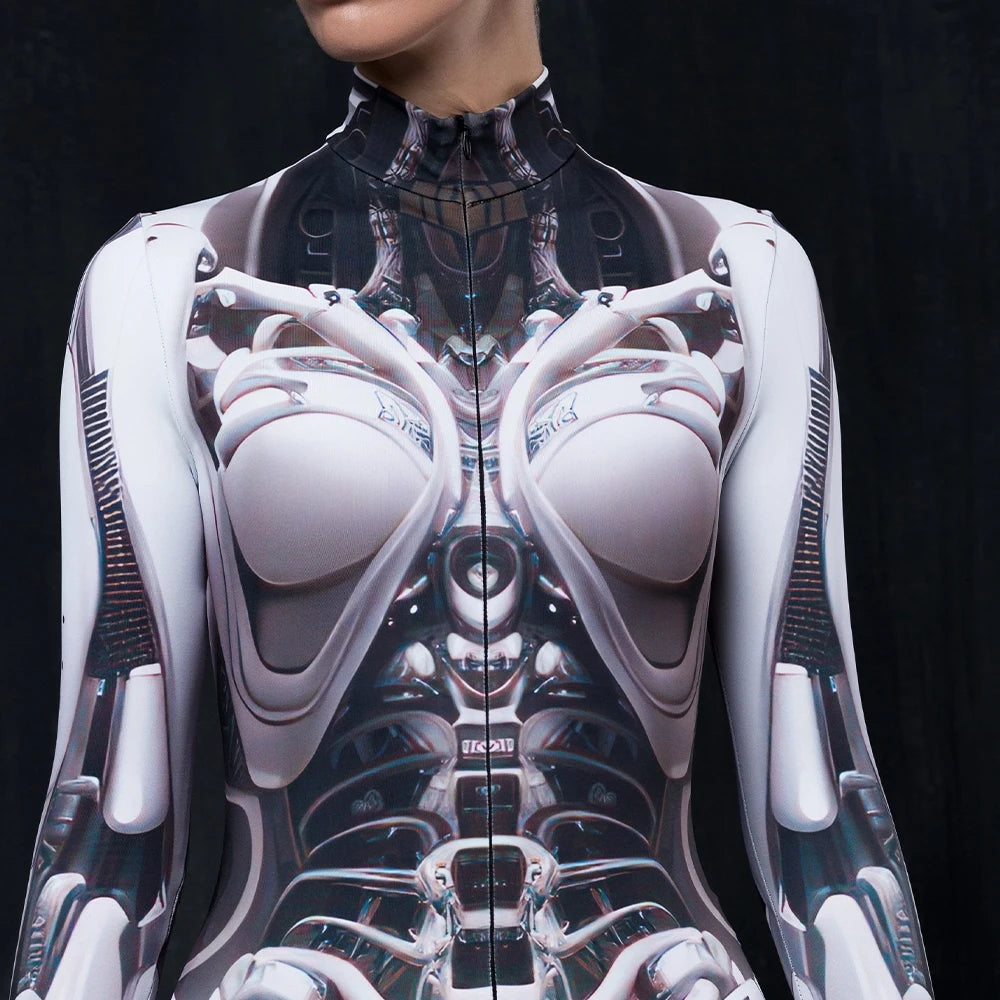 Bellanica - Robot Punk Women's Halloween Catsuit