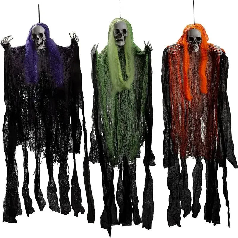Bellannica - Sound-Activated Light-Up Halloween Ghosts