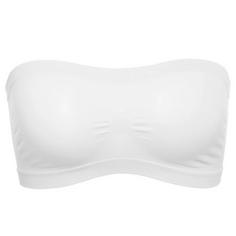 Bellanica - Breathable Mesh Strapless Bandeau Bra