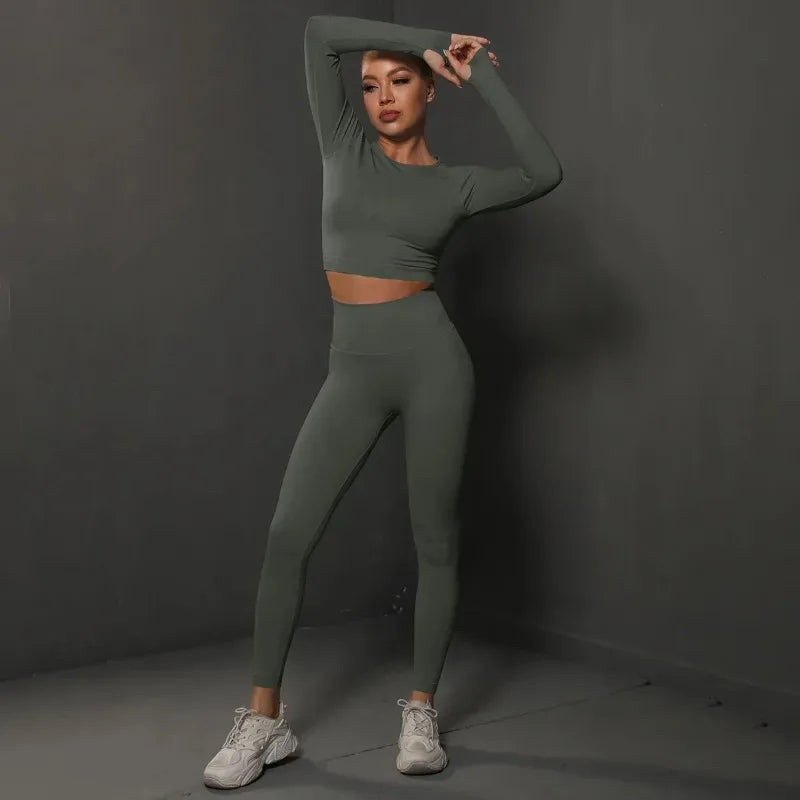 Bellanica - Seamless High-Waist Hip-Lift Set