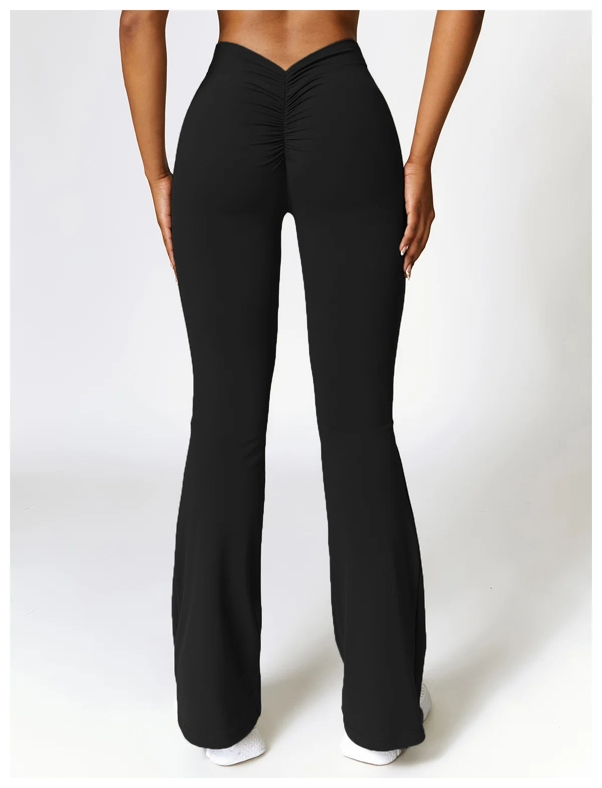 Bellanica - V-Waist Flare Leg Yoga Pants