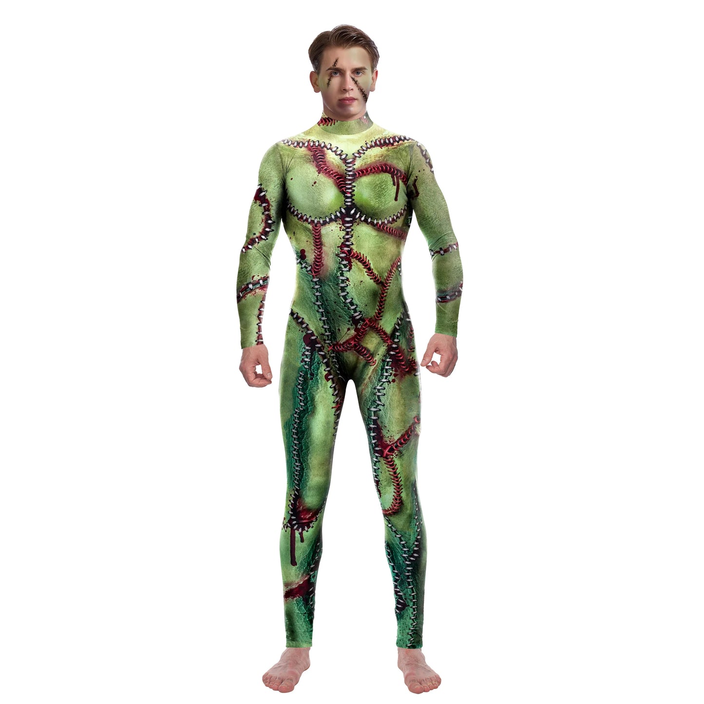 Bellanica - Bloody Zombie Bodysuit Halloween Costume