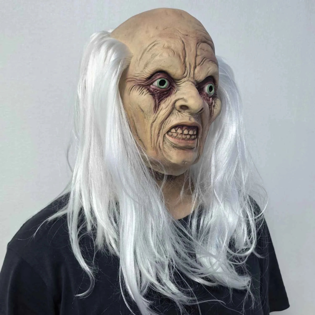 Realistic Old Man Mask Accessory
