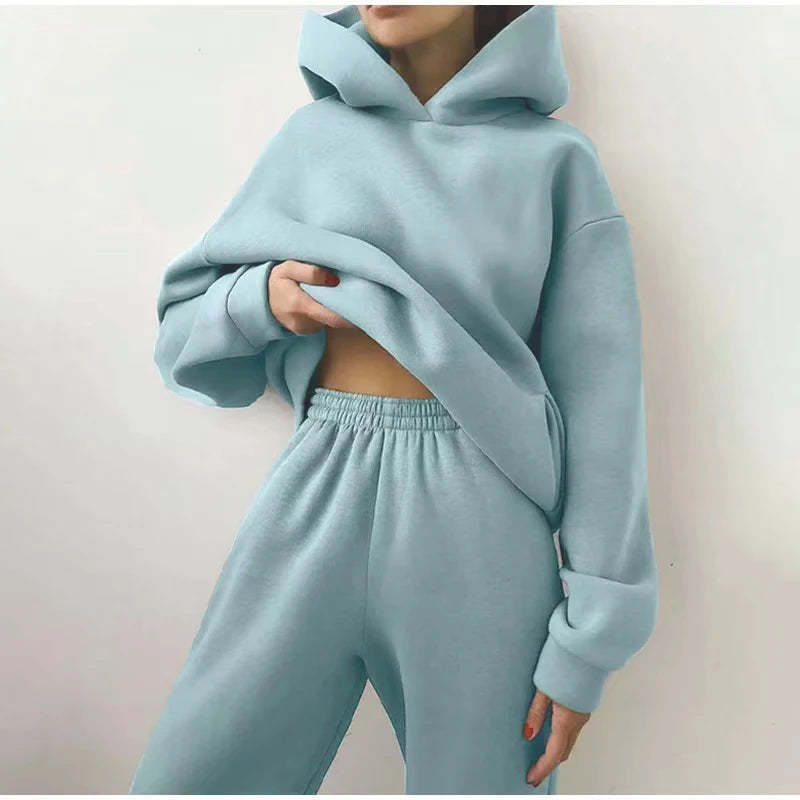 Bellanica - Thick Casual Sweater Suit