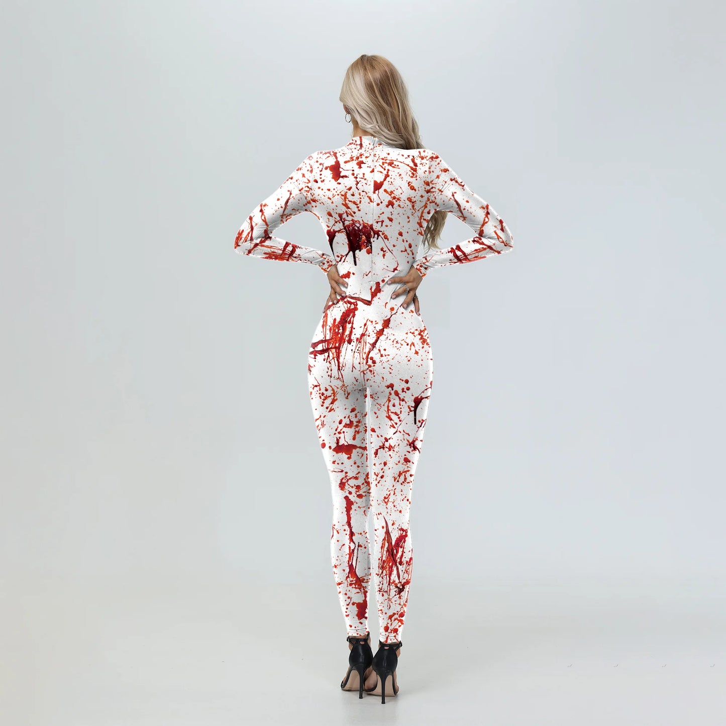 Bellanica - Bloody Zombie Bodysuit Halloween Costume