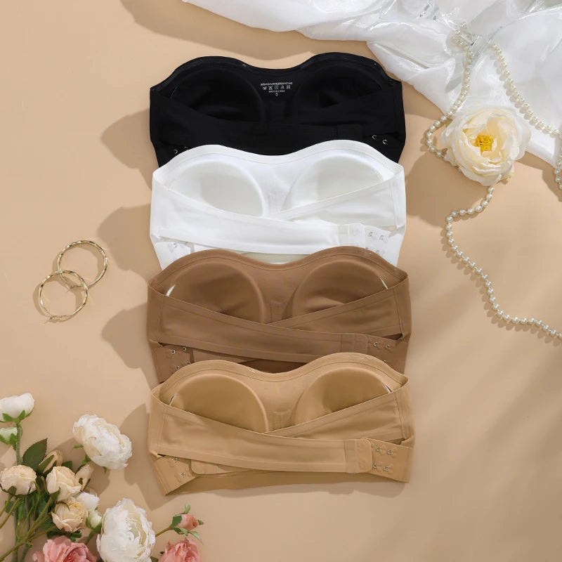 Bellanica - Removable Padded Seamless Strapless Bra
