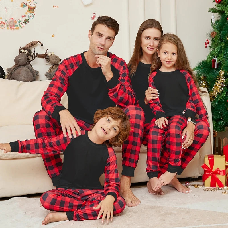 Bellanica - Plaid Christmas Family Pajamas