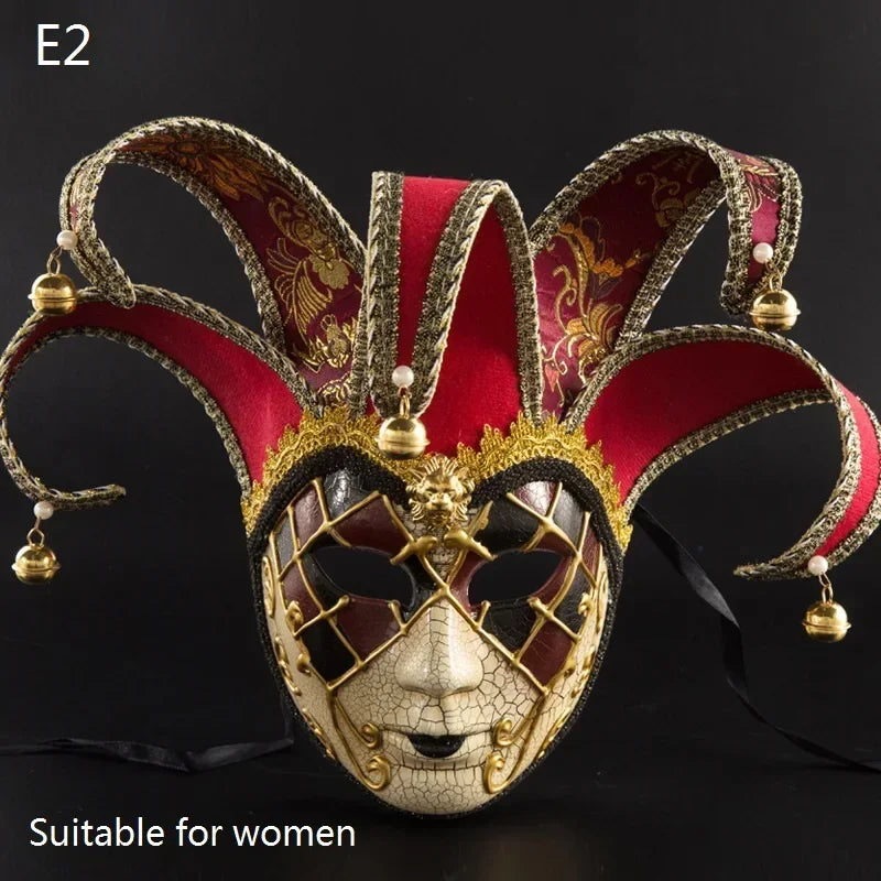 Bellanica - Joker Venetian Masquerade Party Mask