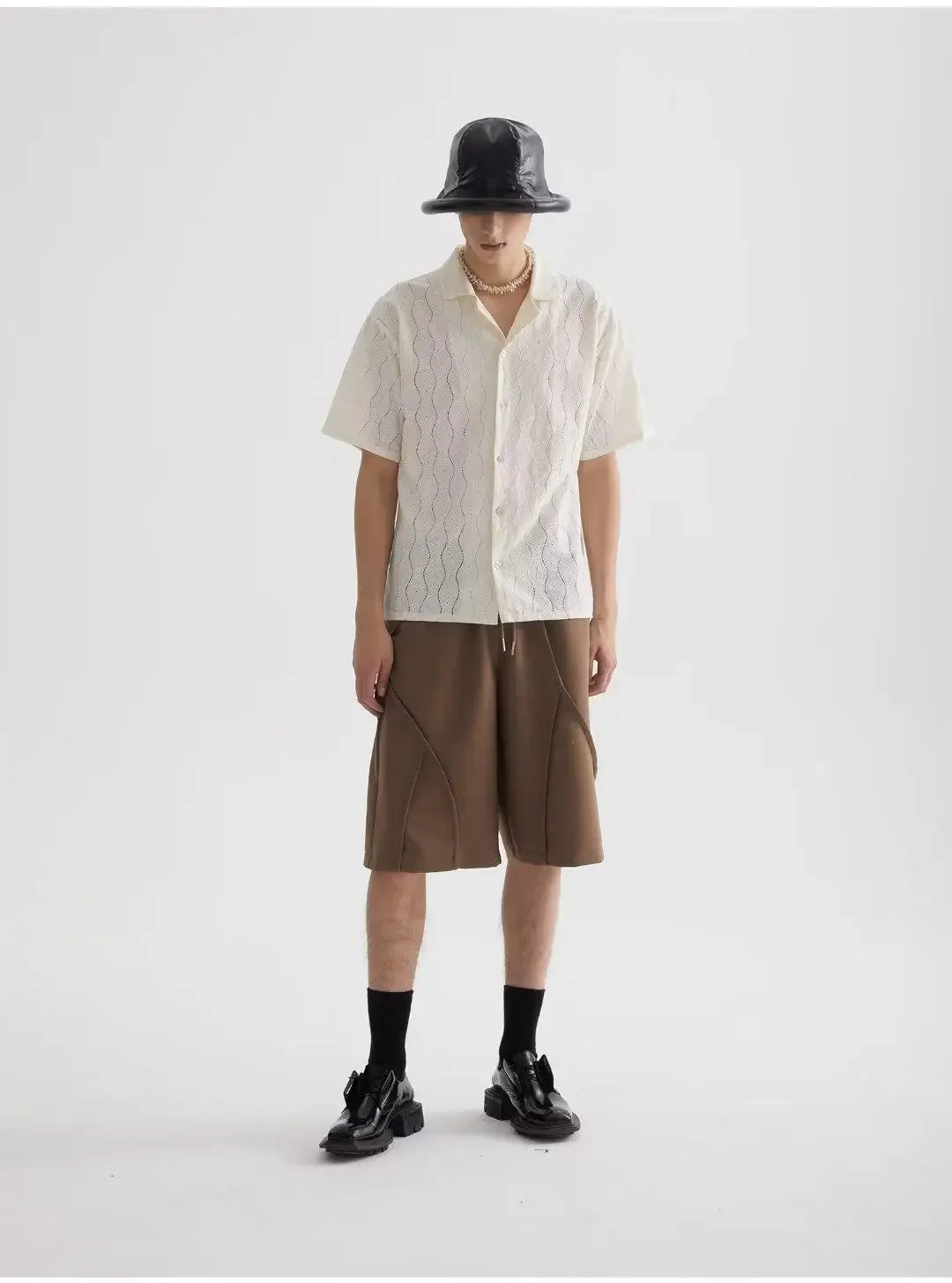 Bellanica - Retro Japanese Style Men's Summer Shirt
