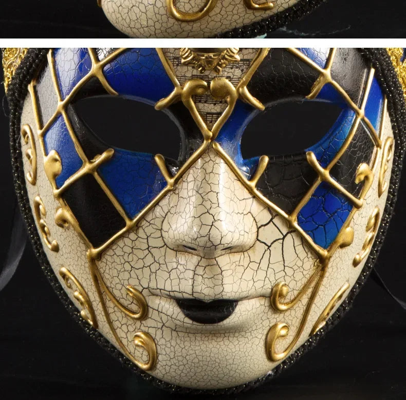 Bellanica - Joker Venetian Masquerade Party Mask
