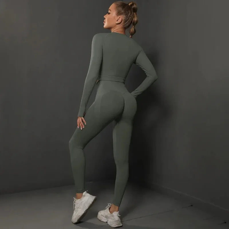 Bellanica - Seamless High-Waist Hip-Lift Set