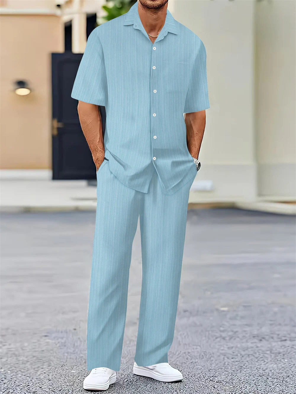Bellanica - Men’s Summer Classic Shirt Set