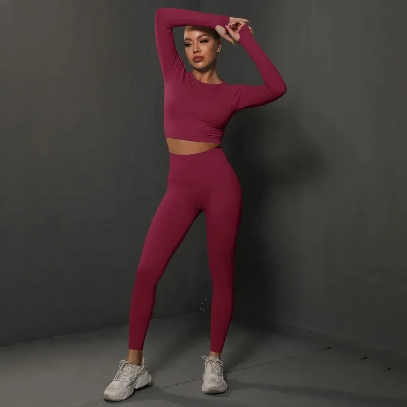 Bellanica - Seamless High-Waist Hip-Lift Set