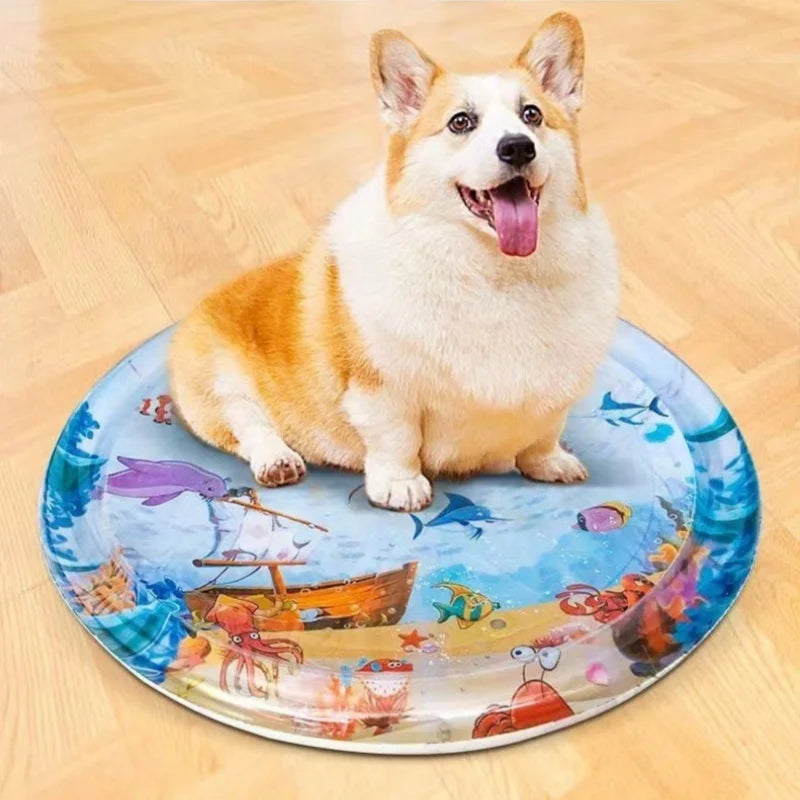Bellanica: Inflatable Water Mat For Babies, Dogs & Cats