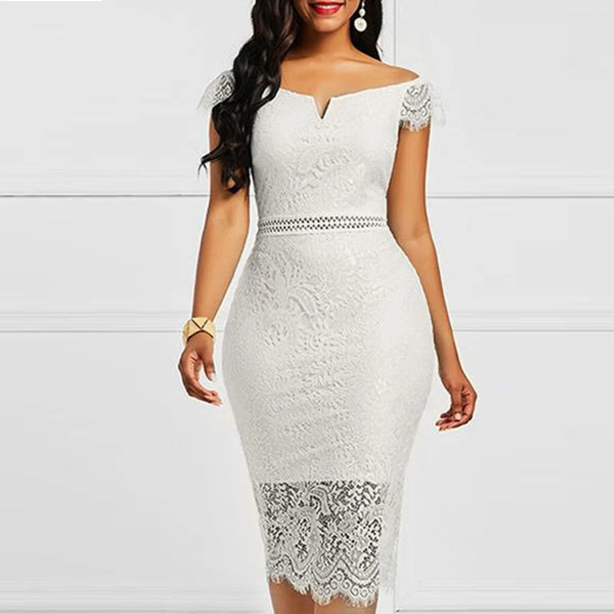 Bellanica - Sexy Slim-Fit Lace Summer Dress