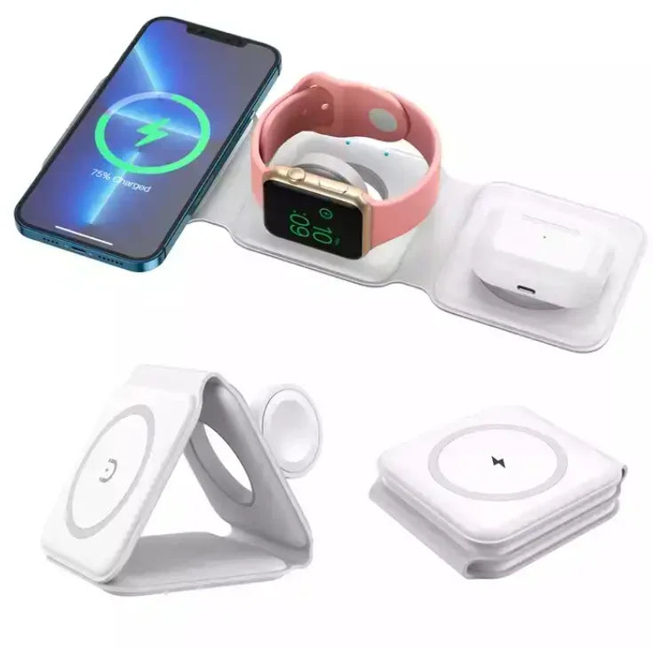 Bellanica - Magnetic Wireless Charger 3-in-1 Magsafe