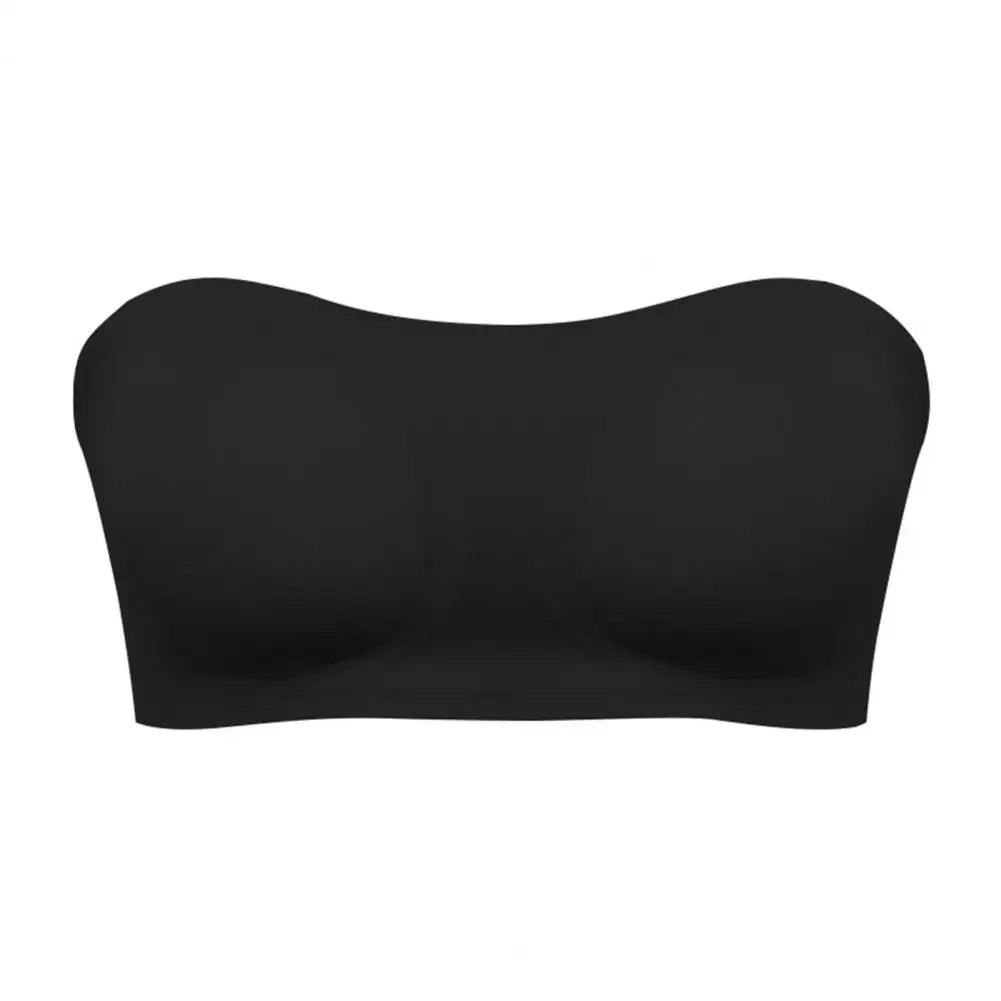 Bellenica - Strapless Anti-Slip Invisible Half-Cup Bra