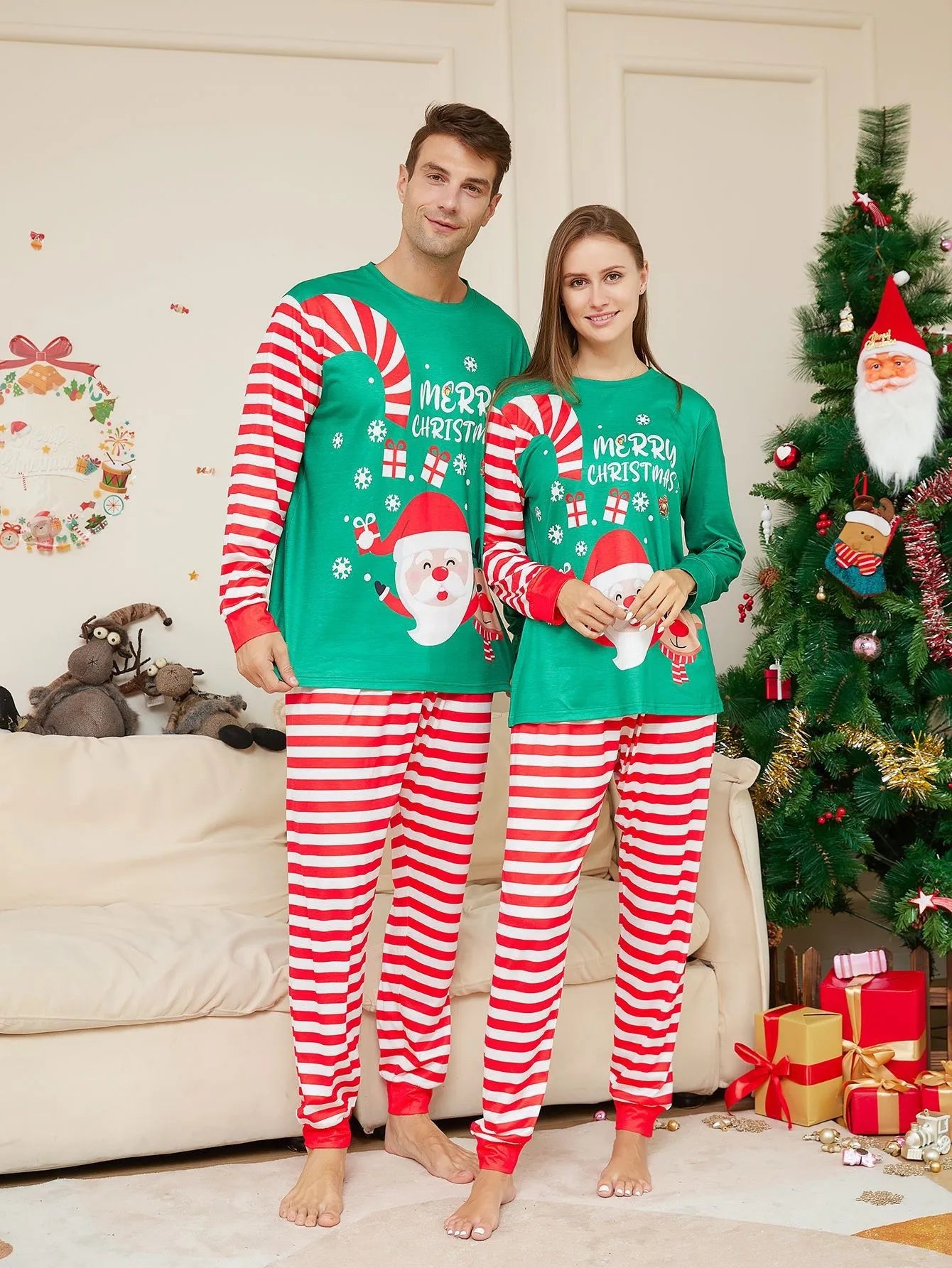 Bellanica - Deer Tree Family Pajamas