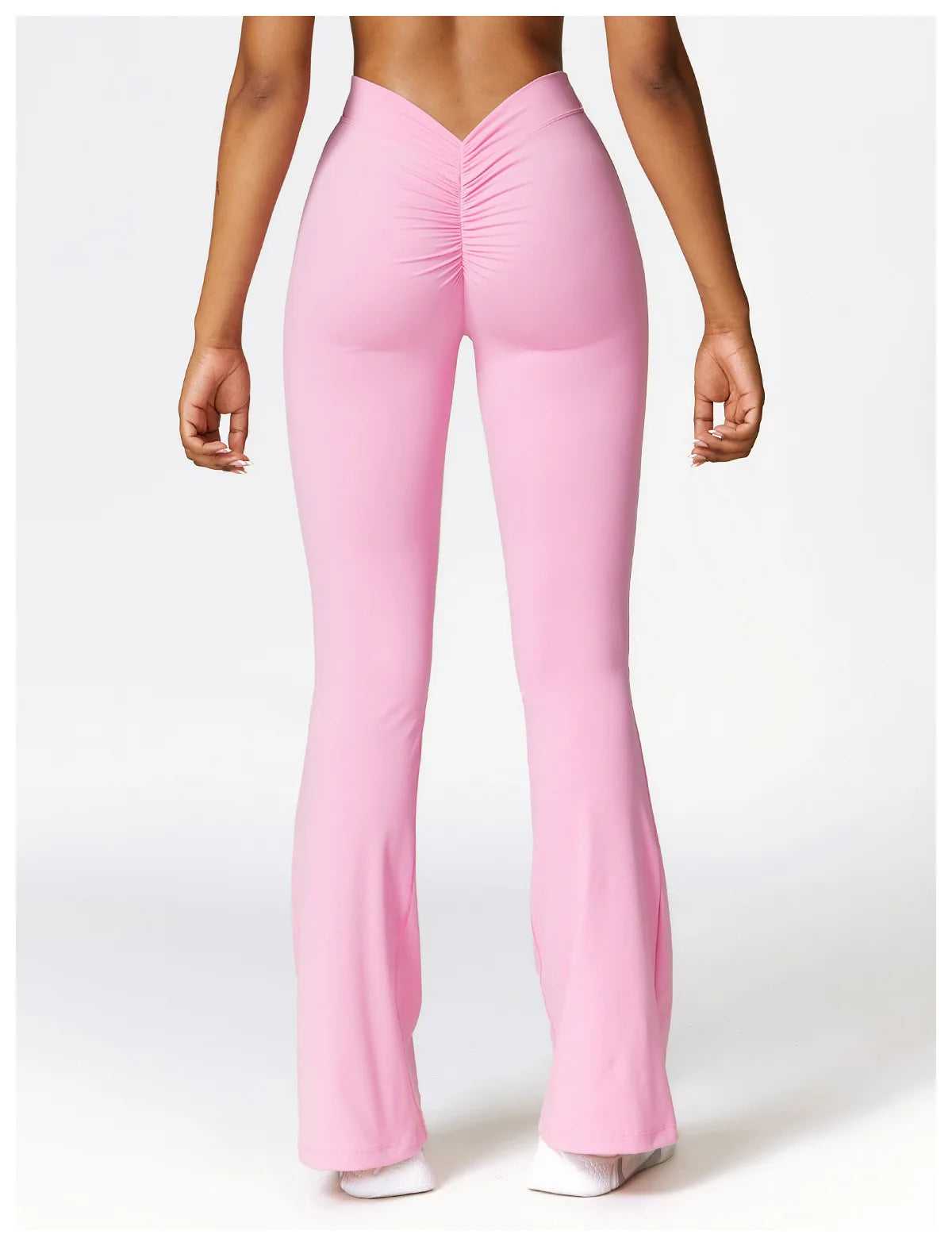 Bellanica - V-Waist Flare Leg Yoga Pants