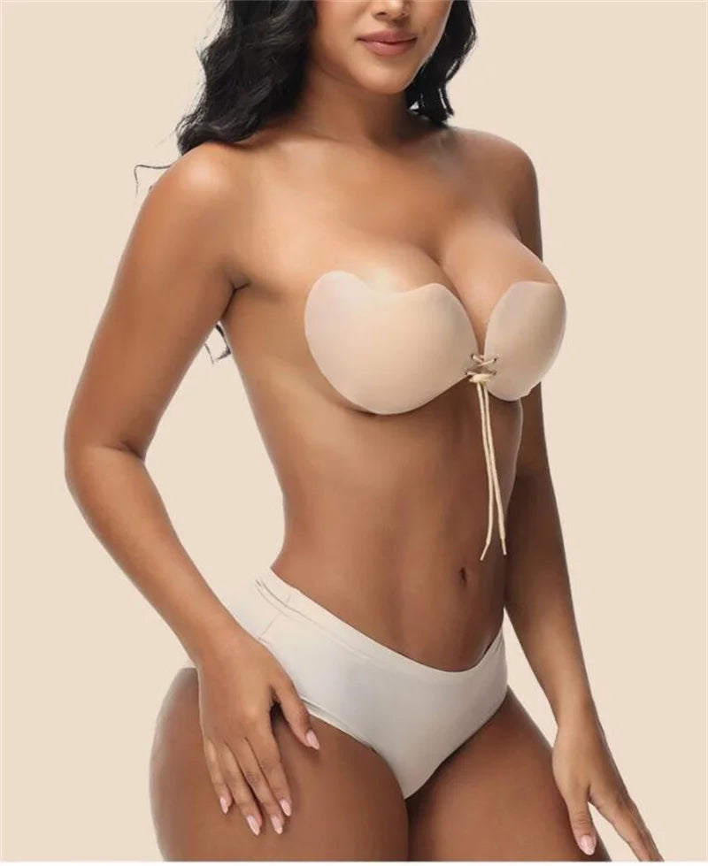 Bellanica - Adjustable Sticky Strapless Push-Up Bra