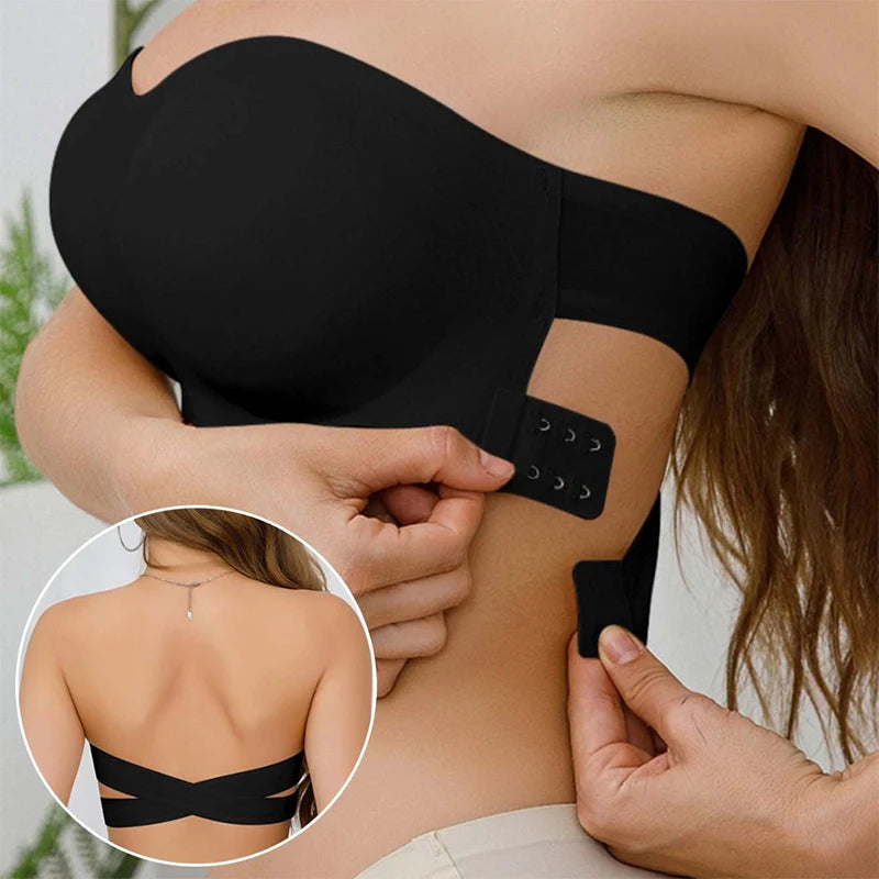 Bellanica - Removable Padded Seamless Strapless Bra